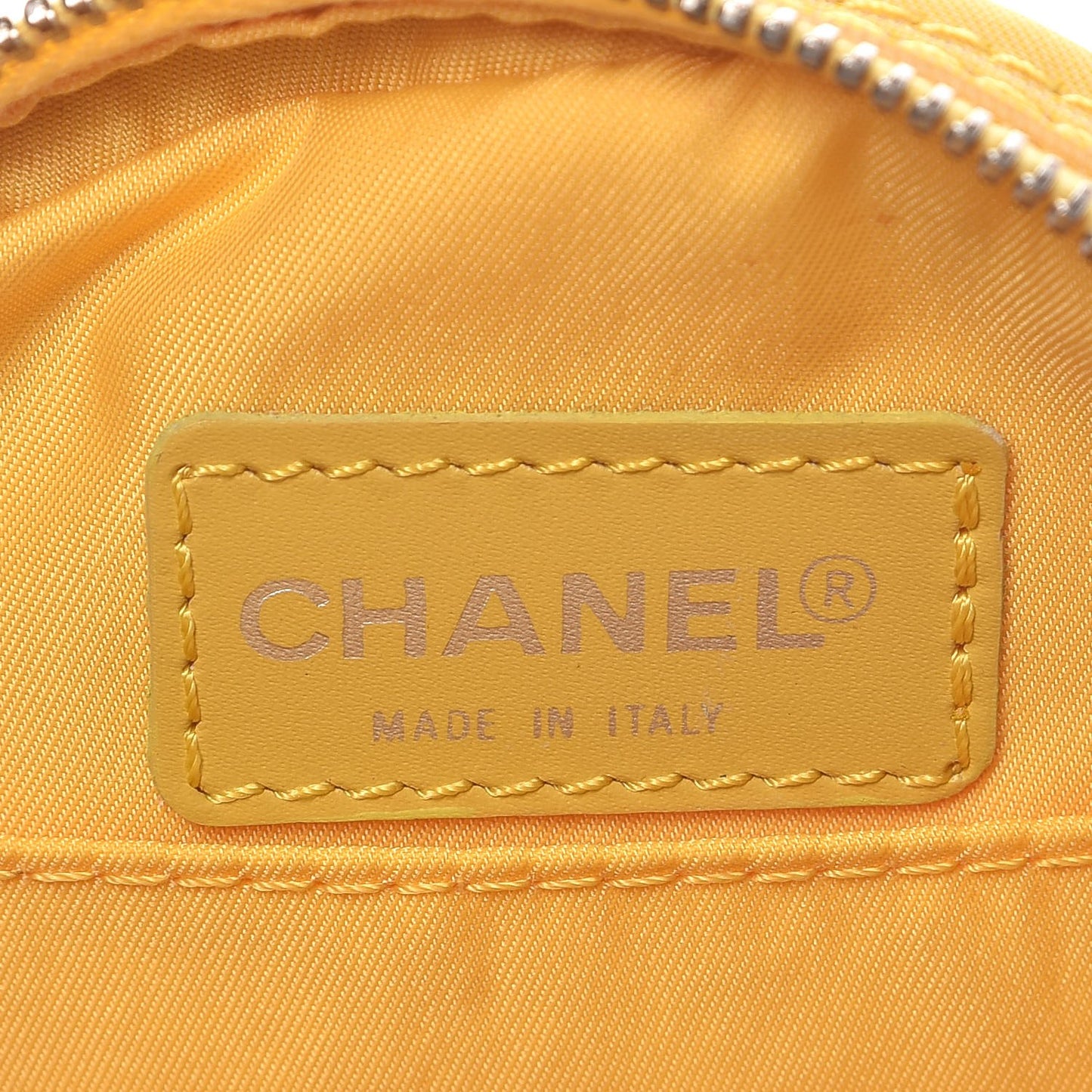 Nylon Travel Wristlet Yellow
