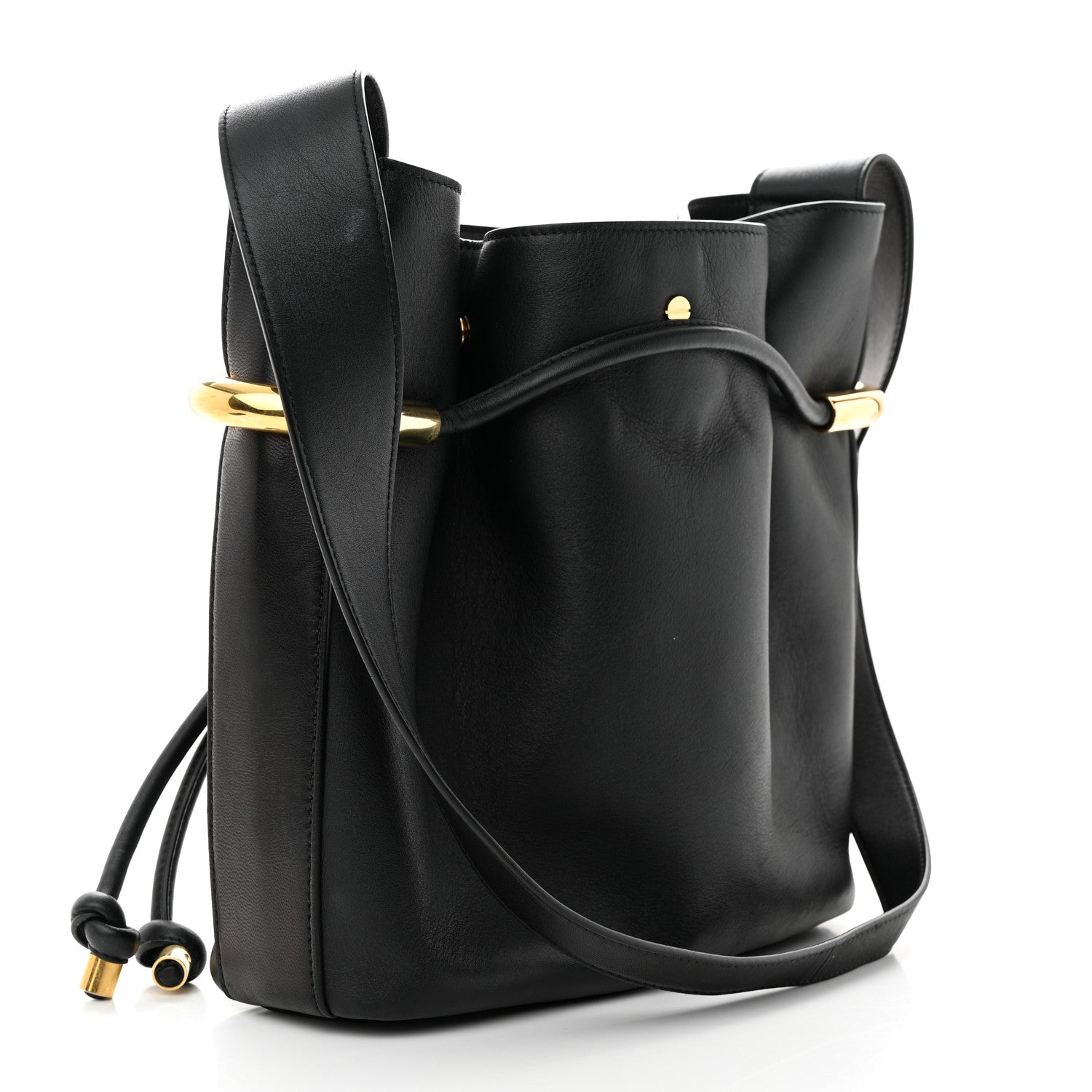 Chloe Calfskin Small Emma Bucket Black 4 of 14