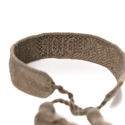 Christian Dior Woven Cotton J'Adior Friendship Bracelet Set Green Khaki 5 of 5