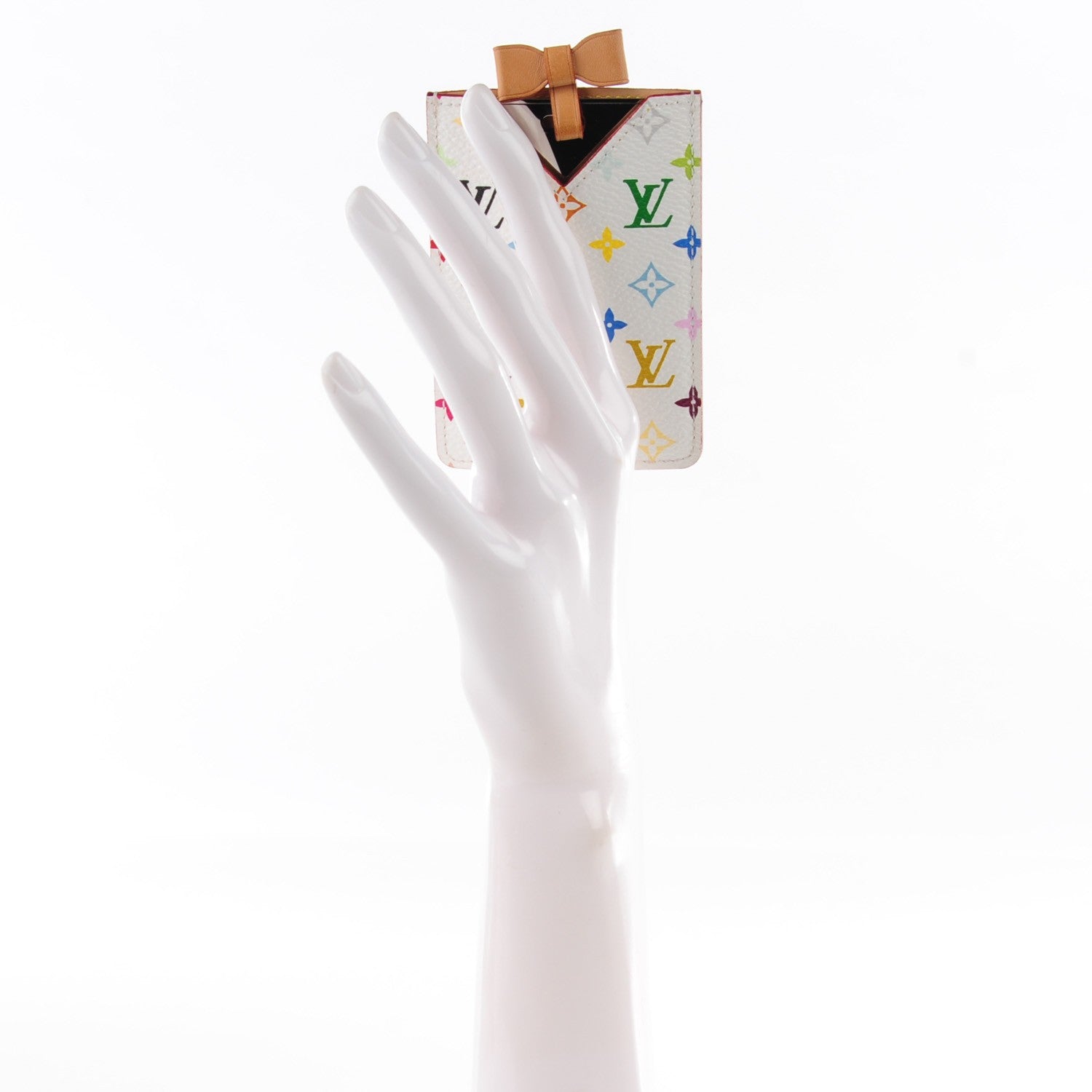 Louis Vuitton Monogram Multicolor Mirror and Case Pouch White 2 of 7