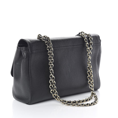 Mulberry Glossy Goatskin Medium Lily Black 3 of 9