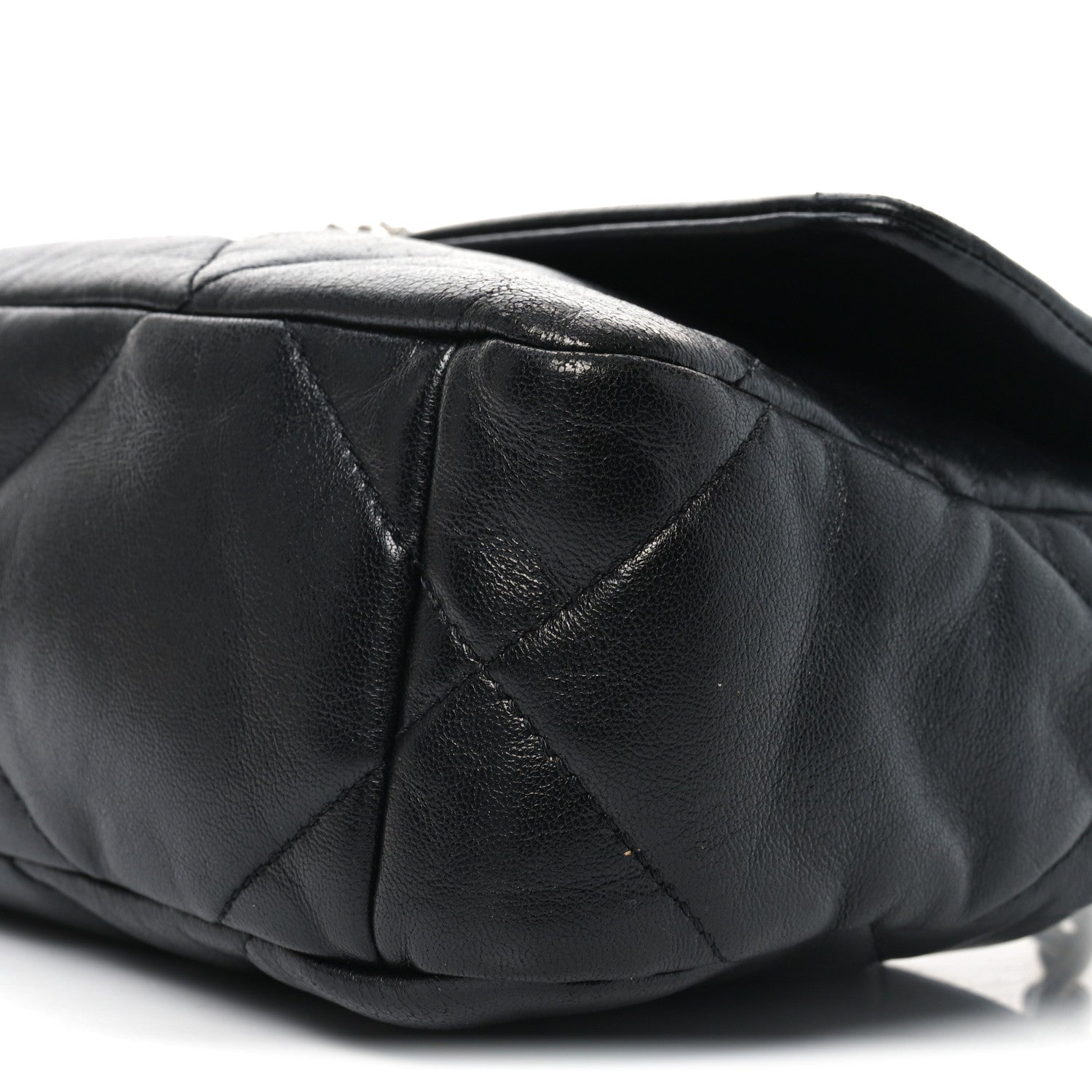 Chanel Lambskin Quilted Medium Chanel 19 Flap Black 10 of 11
