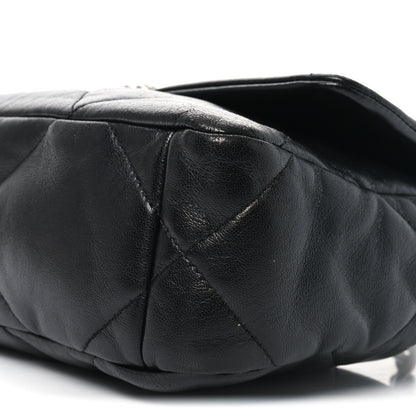 Chanel Lambskin Quilted Medium Chanel 19 Flap Black 10 of 11