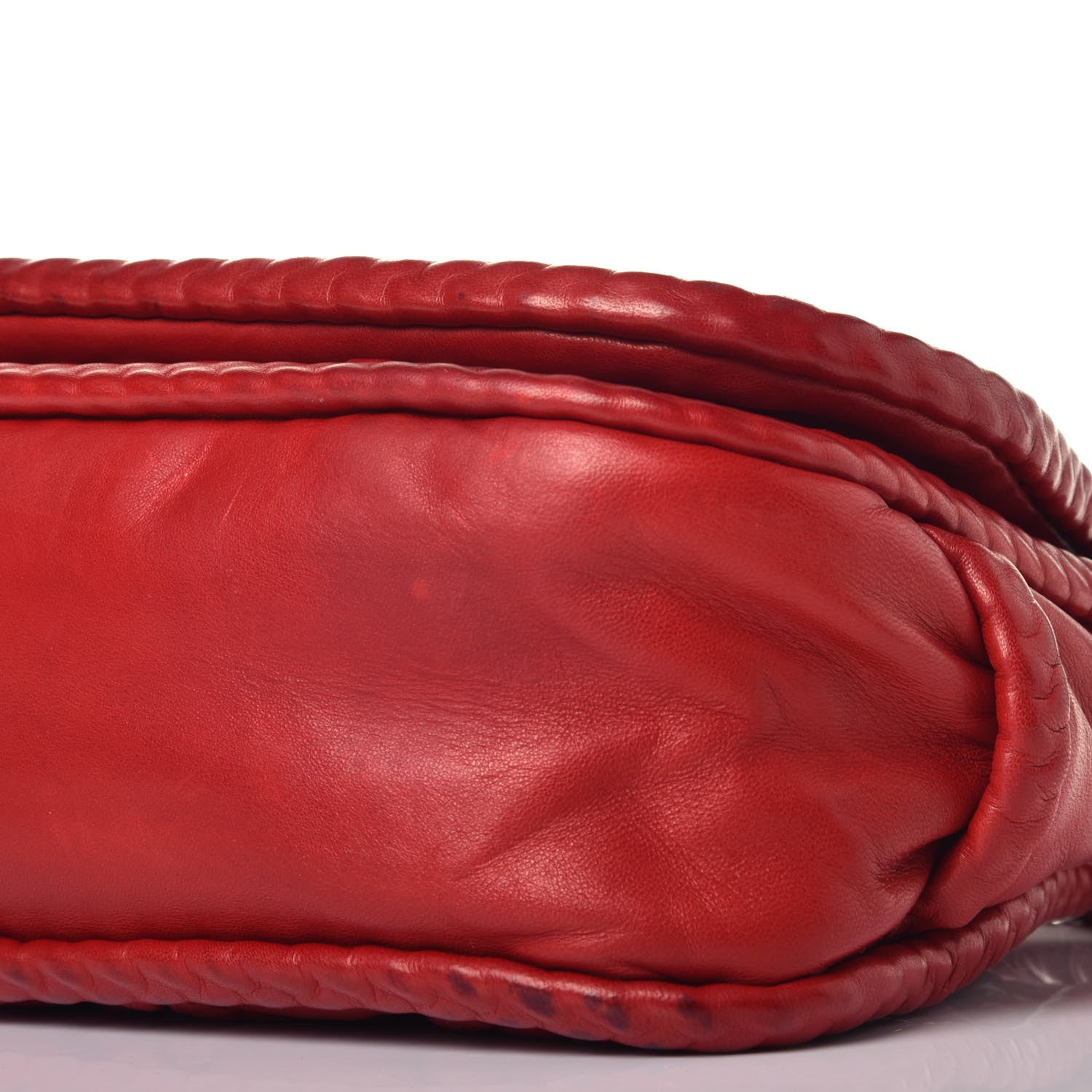 Chanel Lambskin Hidden Chain Flap Red 8 of 9