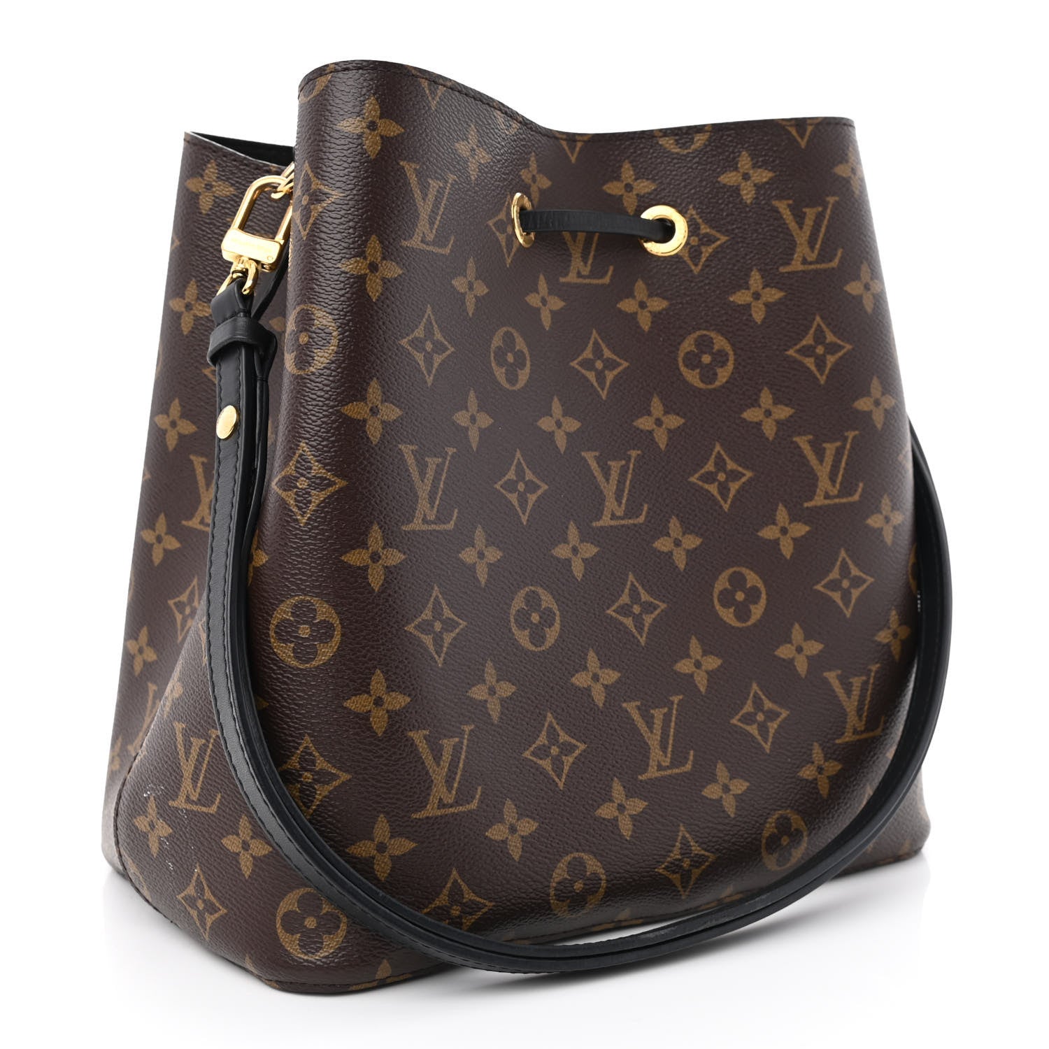 Louis Vuitton Monogram Neonoe MM Black 3 of 9