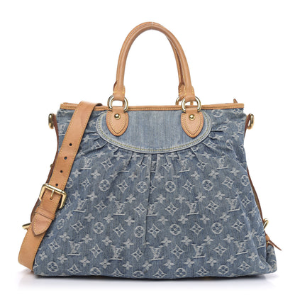 Louis Vuitton Denim Neo Cabby GM Blue 1 of 17