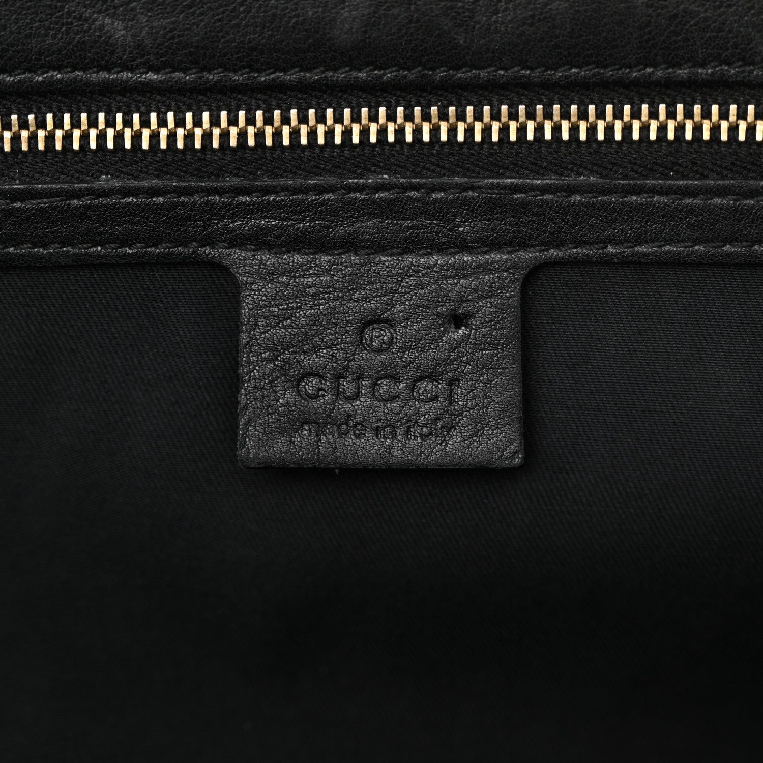 Gucci Grained Calfskin Large Horsebit Chain Flap Bag Black 6 of 16