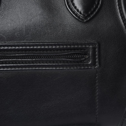 Celine Smooth Calfskin Medium Phantom Luggage Black 29 of 29