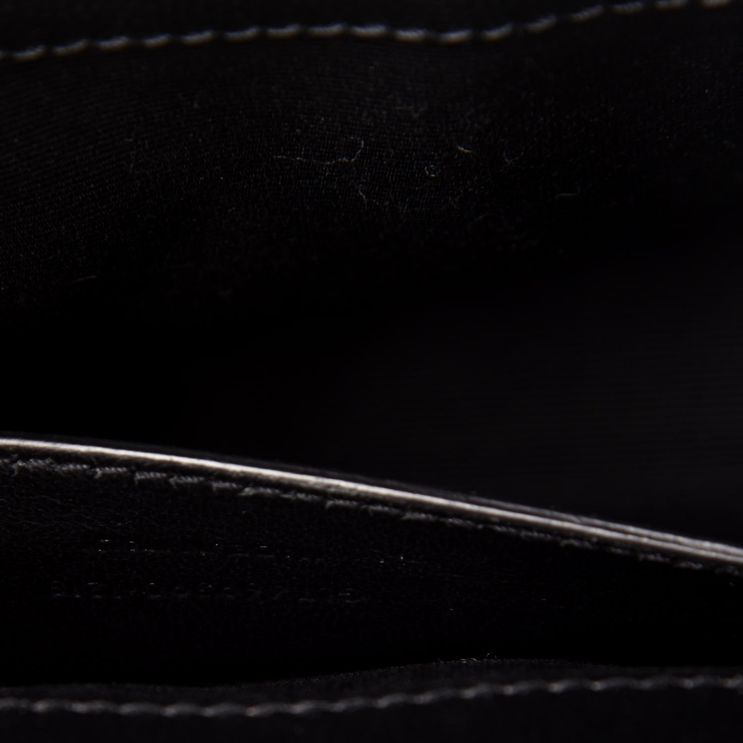 Saint Laurent Grain De Poudre Small Monogram Kate Satchel Black 10 of 11