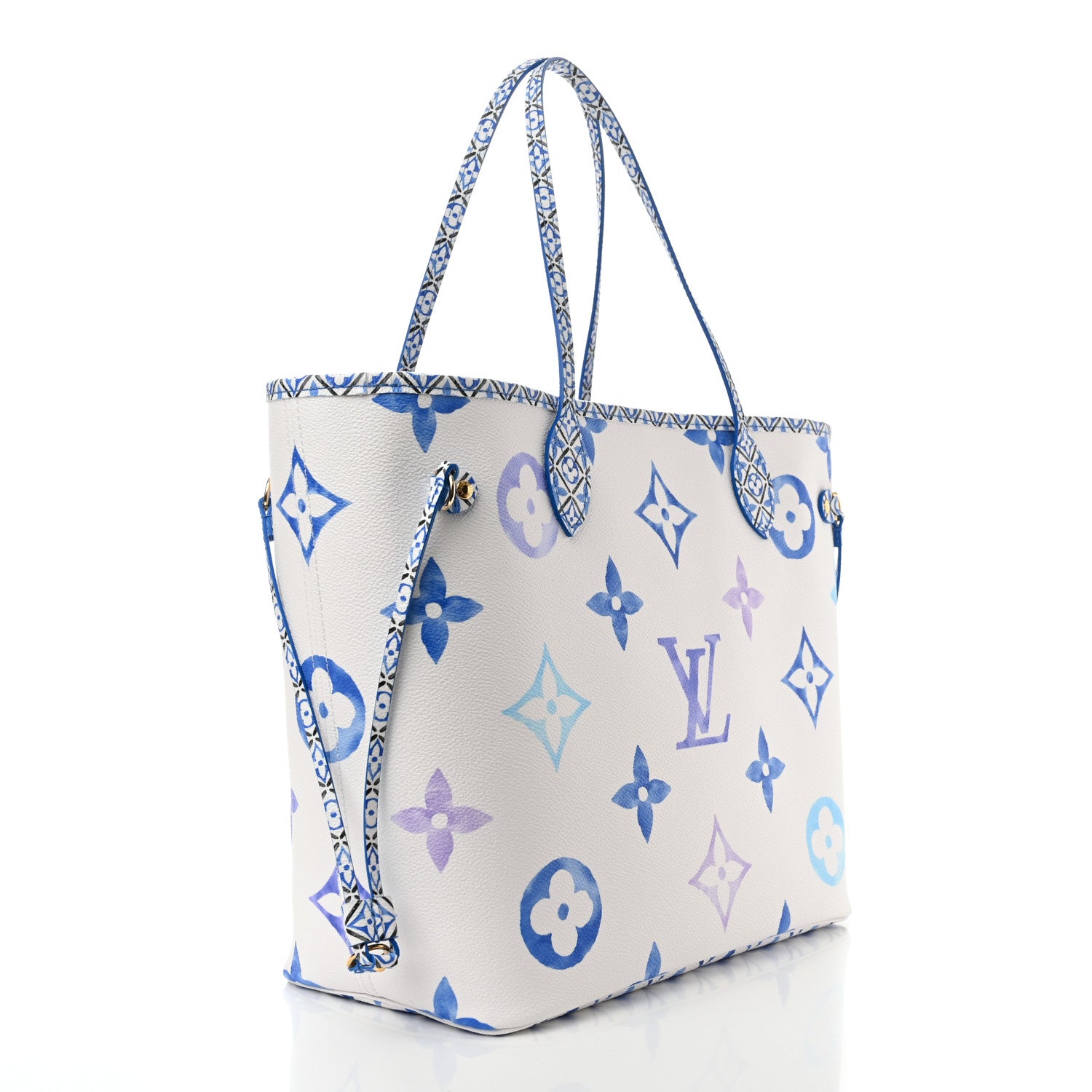 Louis Vuitton Monogram Giant By The Pool 2.0 Neverfull MM Blue 4 of 11