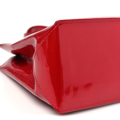 Louis Vuitton Vernis Wilshire PM Pomme D'Amour 8 of 9