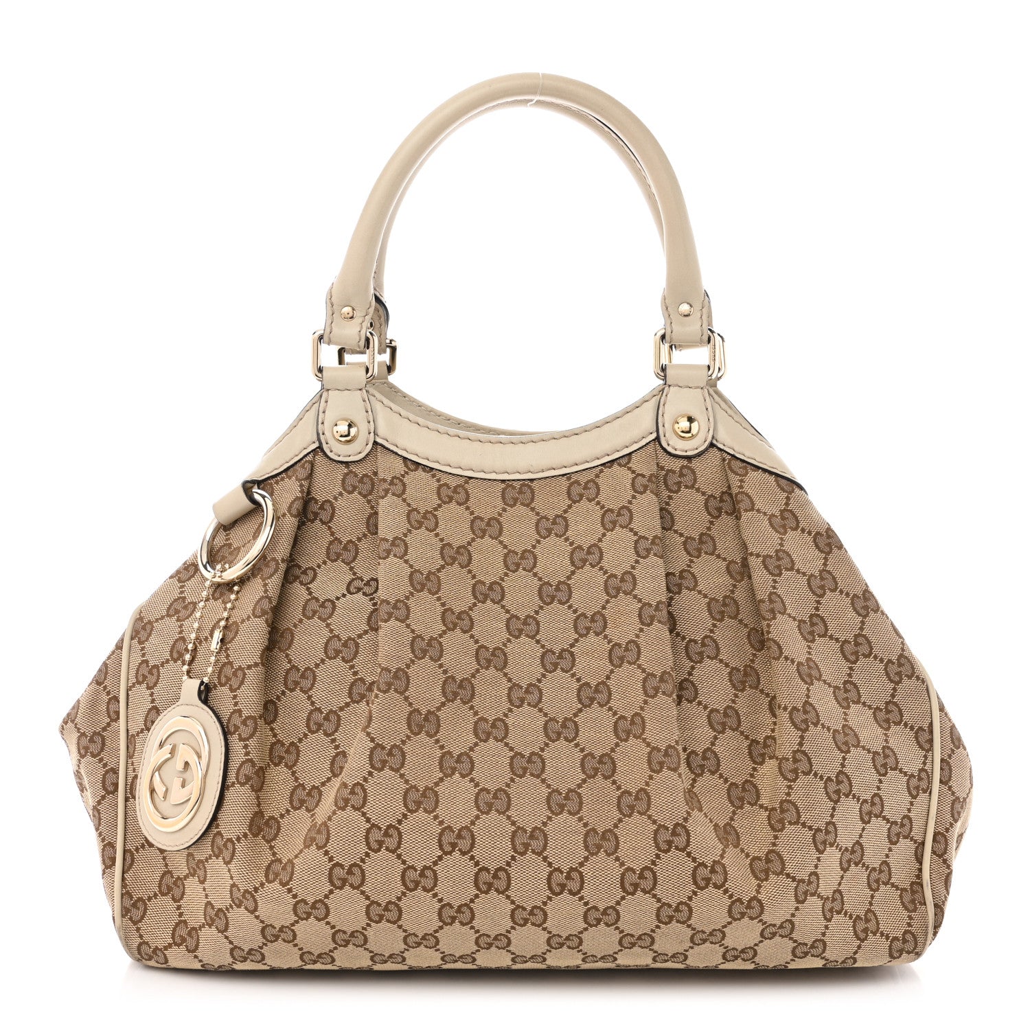 Gucci Monogram Medium Sukey Tote Off White 1 of 14