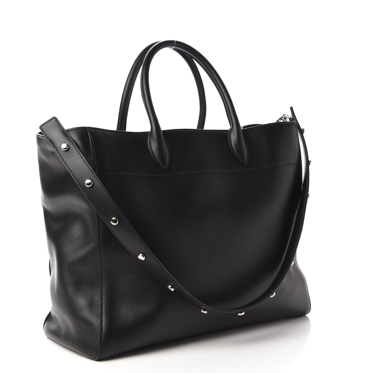 City Calfskin Tote Black