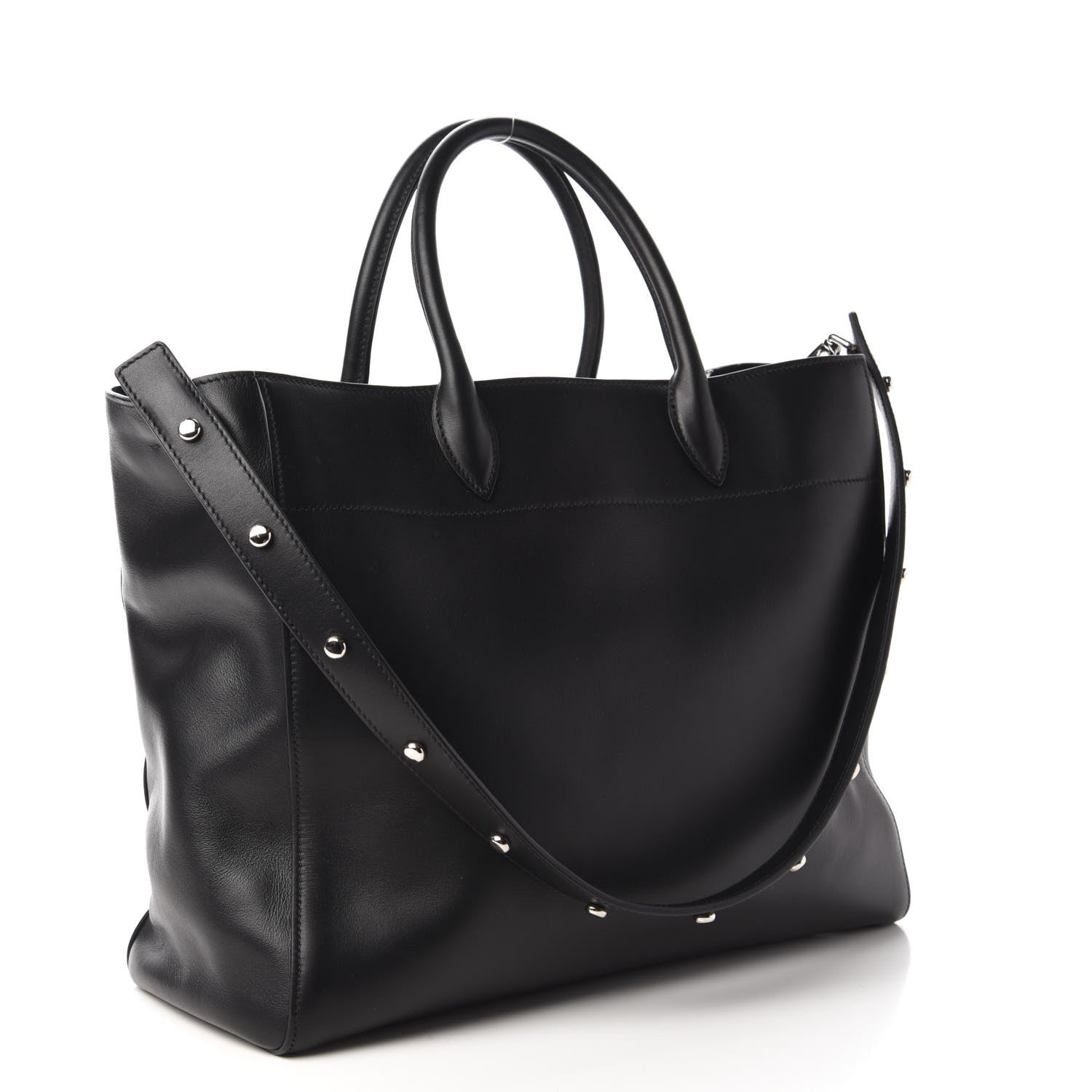 Prada City Calfskin Tote Black 3 of 9