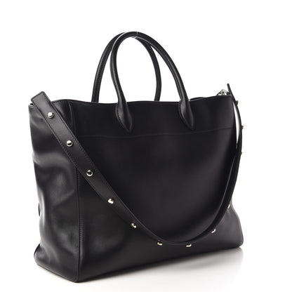Prada City Calfskin Tote Black 3 of 9