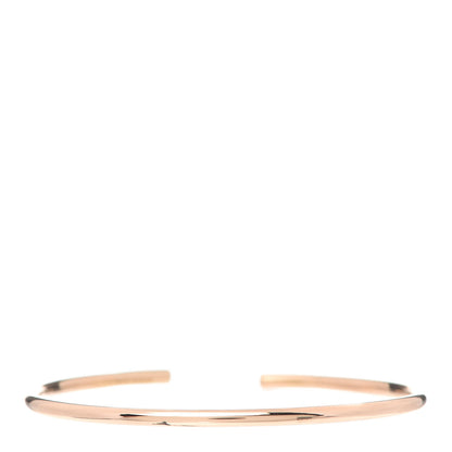 Tiffany 18K Rose Gold Diamond Metro Wire Bracelet 3 of 5