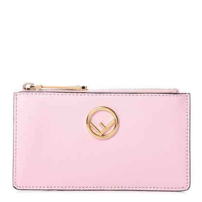 Fendi Vitello Cruise F is Fendi Zip Card Holder Peonia 1 of 8