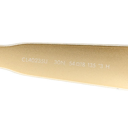 Celine Metal Triomphe 01 Sunglasses CL40235U Gold Green 6 of 7