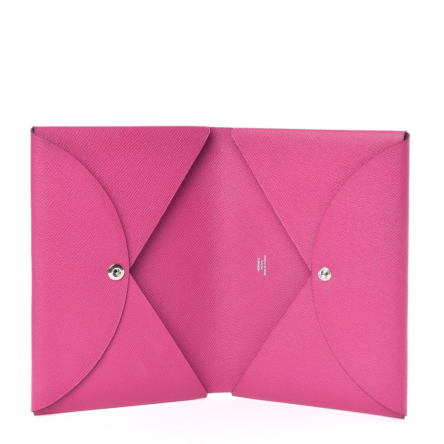 Epsom Calvi Pouch Rose Poupre Bleu Electrique
