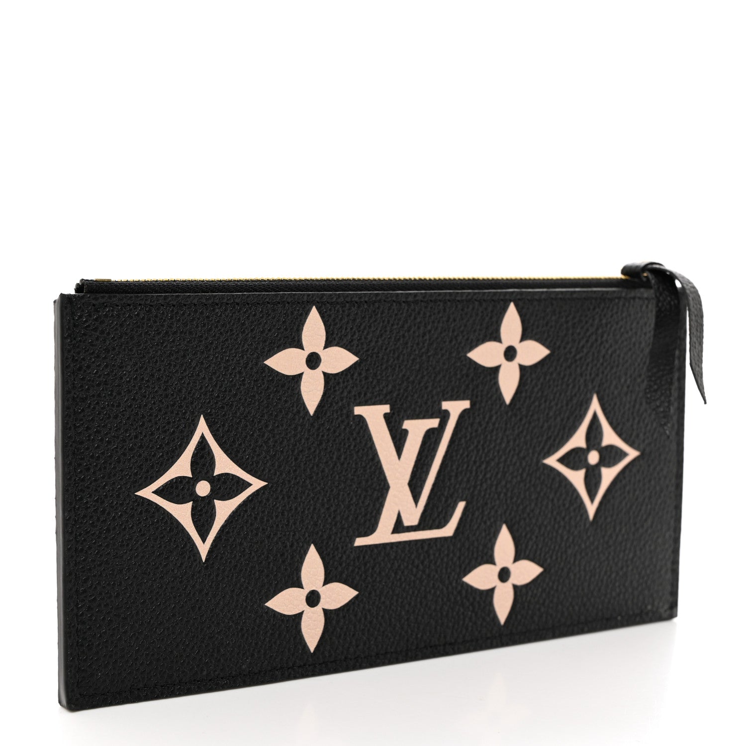 Louis Vuitton Empreinte Monogram Giant Crafty Pochette Felicie Zippered Insert Black 3 of 6