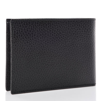 Gucci Dollar Calfskin Bi-Fold Wallet Black 3 of 10
