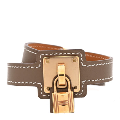 Hermes Swift O'Kelly Double Tour Bracelet Etoupe Etoupe 1 of 7