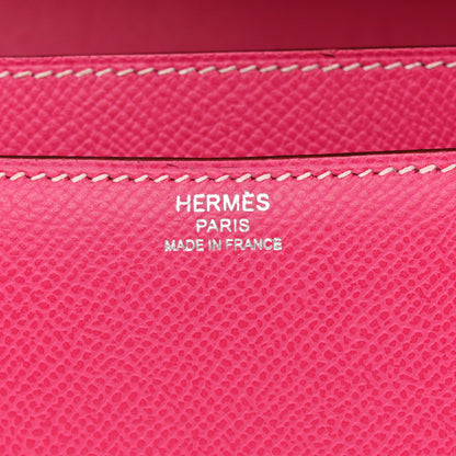 Hermes Epsom Constance Elan 25 Rose Tyrien 7 of 11