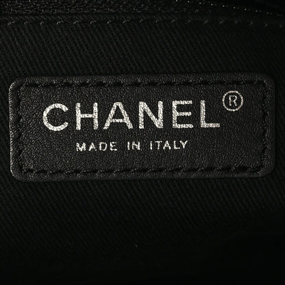 Chanel Caviar Quilted CC Timeless Soft Tote Black 6 of 11