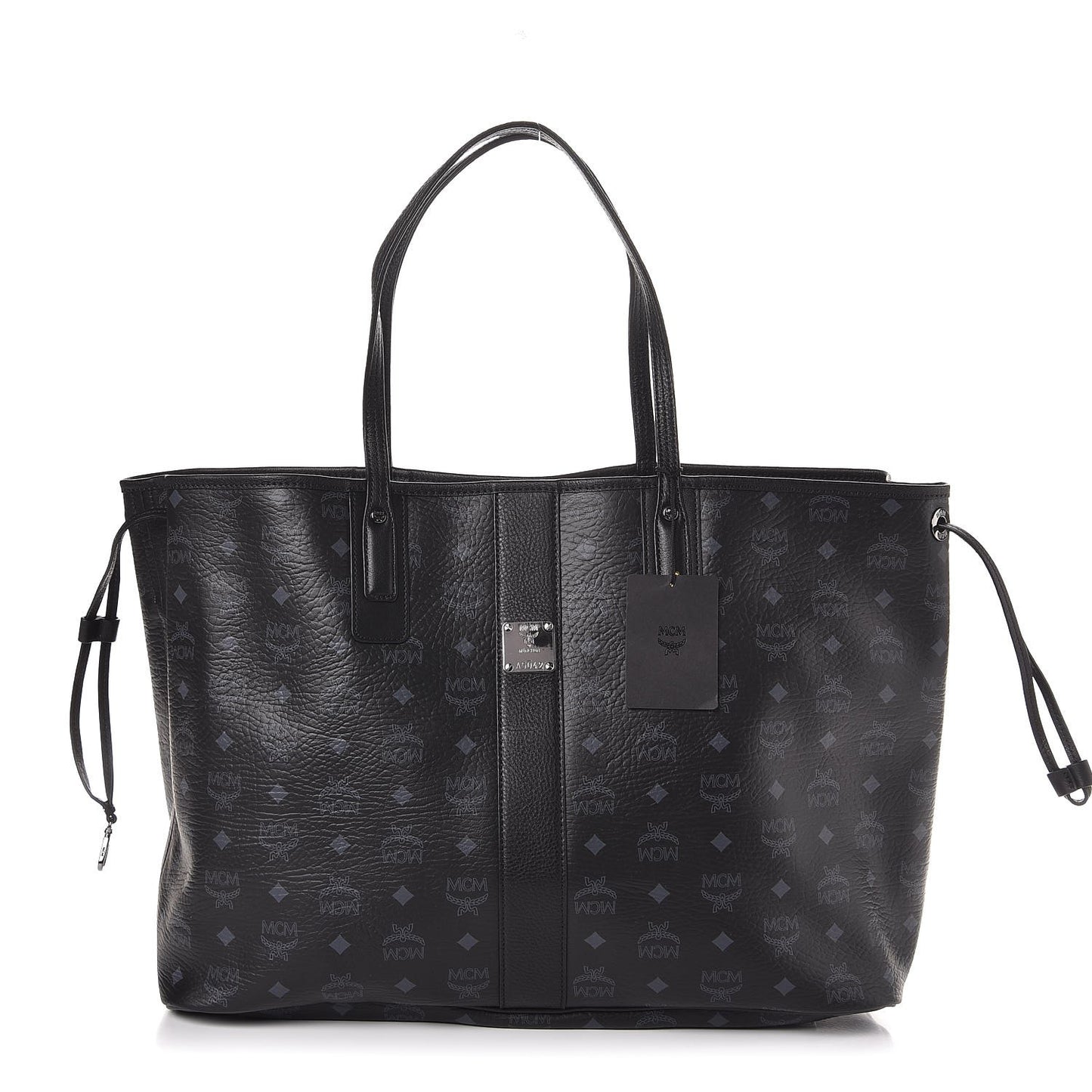 Visetos Large Liz Reversible Shopper Tote Black