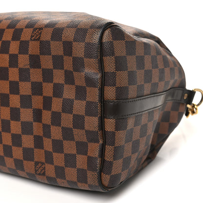Louis Vuitton Damier Ebene Speedy Bandouliere 35 9 of 10