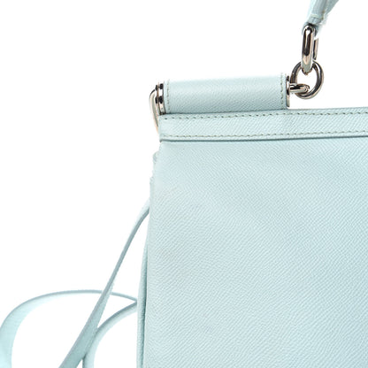 Dolce & Gabbana Dauphine Large Miss Sicily Satchel Light Blue 17 of 18