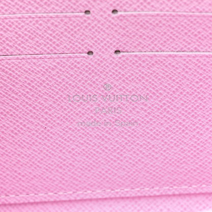 Louis Vuitton Monogram Multicolor Zippy Wallet White Litchi 8 of 9