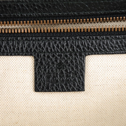 Gucci Calfskin GG Marmont Messenger Bag Black 6 of 7