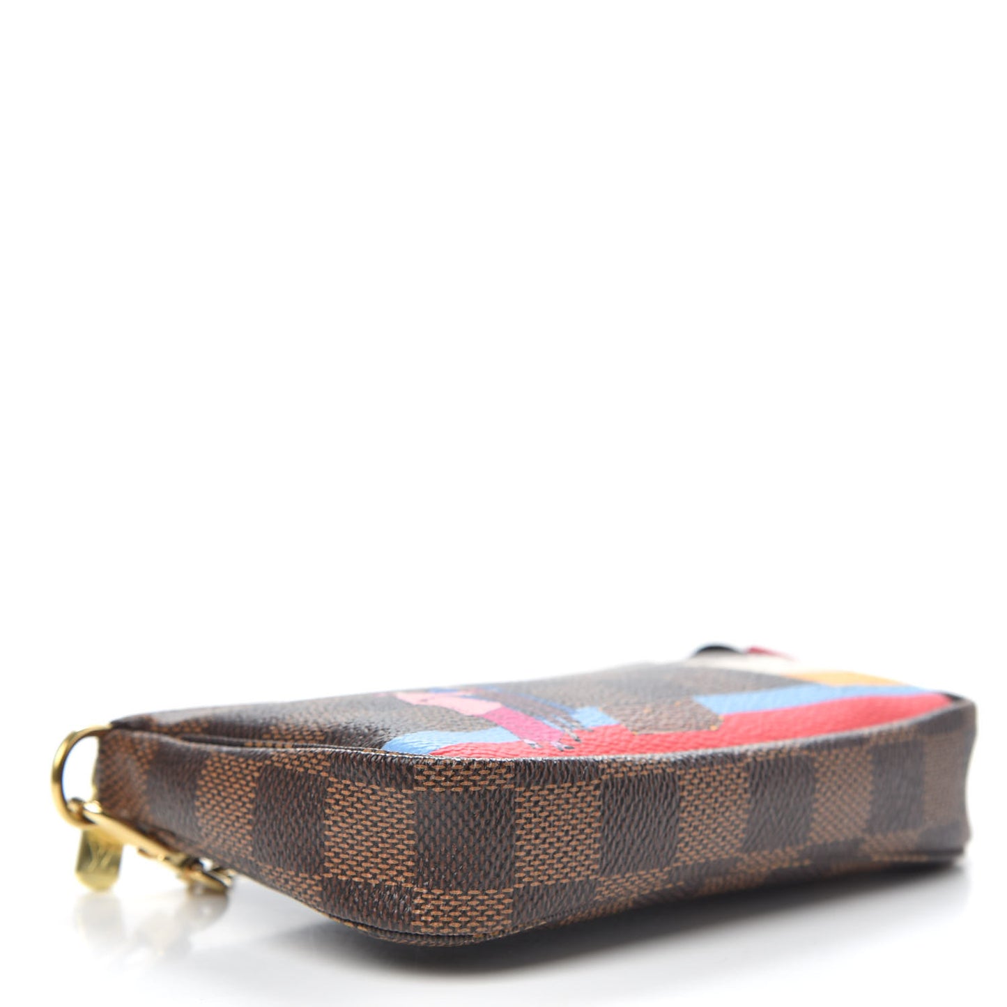 Damier Ebene 2016 Christmas Animation Mini Pochette Accessories