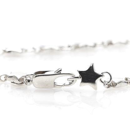 Tiffany Sterling Silver Star Link Necklace 5 of 5