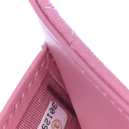 Chanel Caviar Quilted Boy Compact Wallet Pink 7 of 7