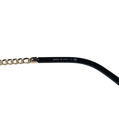 Chanel Metal Removable Chain Square Sunglasses 4244 Black 5 of 7