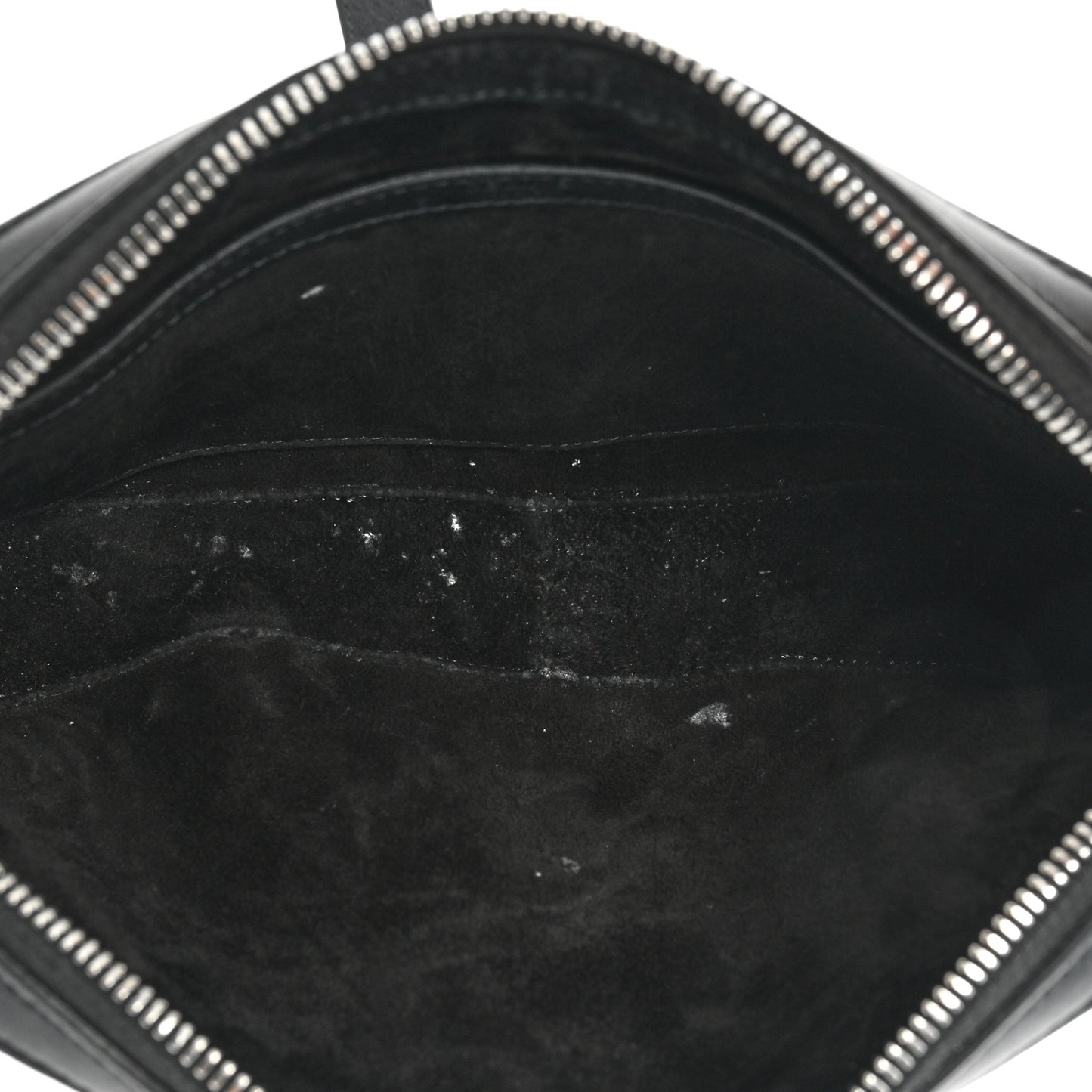 Smooth Calfskin Medium Messenger Bag Black