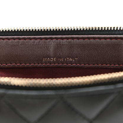 Chanel Lambskin Quilted Small Clutch With Chain Black 9 of 11