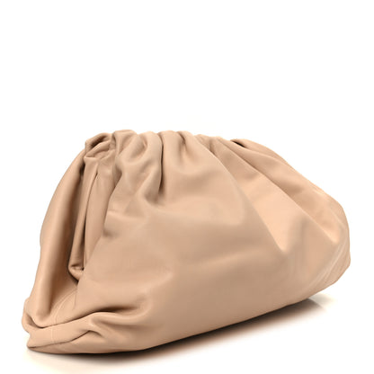Bottega Veneta Smooth Butter Calf The Pouch Oversized Clutch Nude 3 of 11