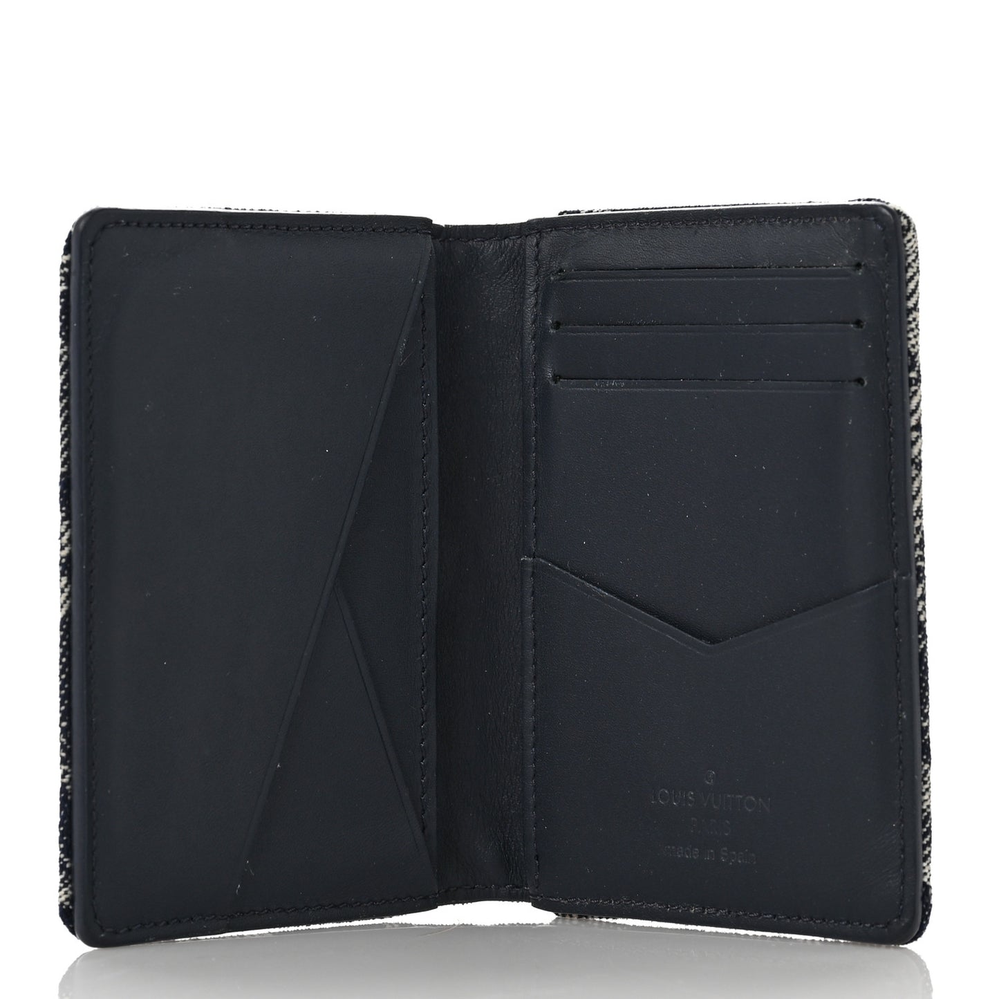 Monogram Tapestry Pocket Organizer Bleu