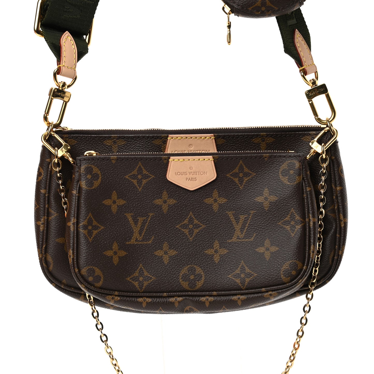 Monogram Multi Pochette Accessories Kaki