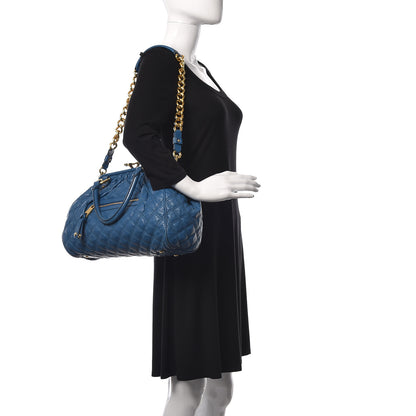 Marc Jacobs Lambksin Quilted Stam Blue 2 of 15