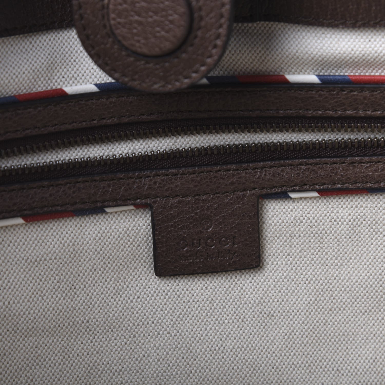 Gucci Soft GG Supreme Monogram Courrier Medium Crossbody Tote Beige New Acero 8 of 10