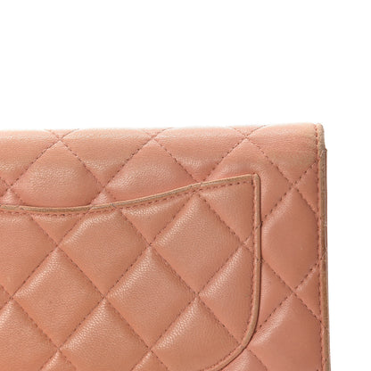 Chanel Lambskin Quilted Yen Wallet 18 of 18