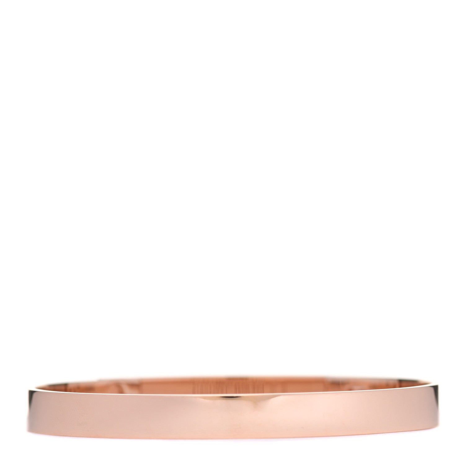 Hermes 18K Rose Gold Diamond PM Collier De Chien Bracelet SH 3 of 5