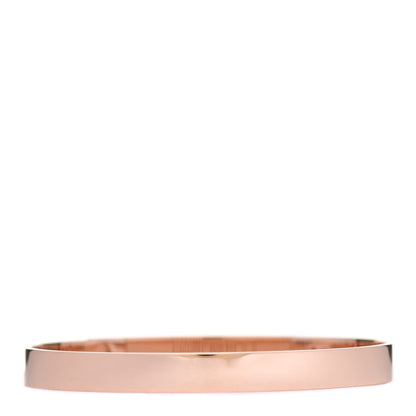Hermes 18K Rose Gold Diamond PM Collier De Chien Bracelet SH 3 of 5