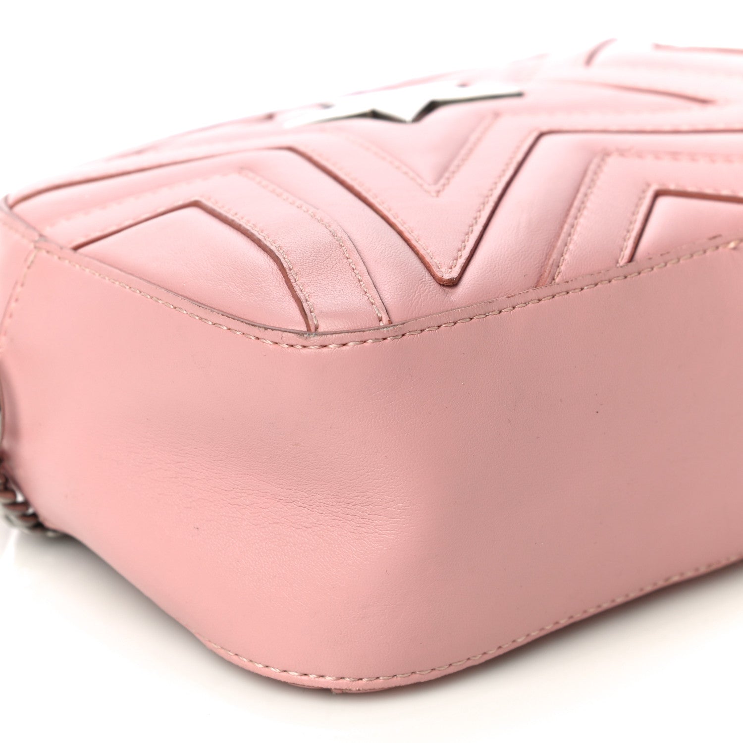 Stella McCartney Eco Alter Nappa Star Patch Shoulder Bag Pink 5 of 20