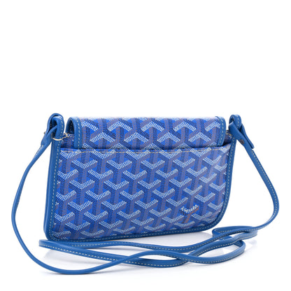 Goyard Goyardine Plumet Wallet Clutch Sky Blue 3 of 9