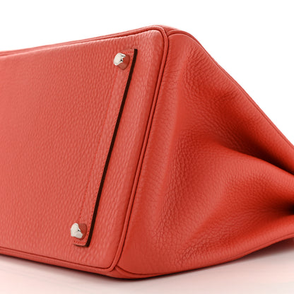 Hermes Taurillon Clemence Birkin 35 Capucine 10 of 14